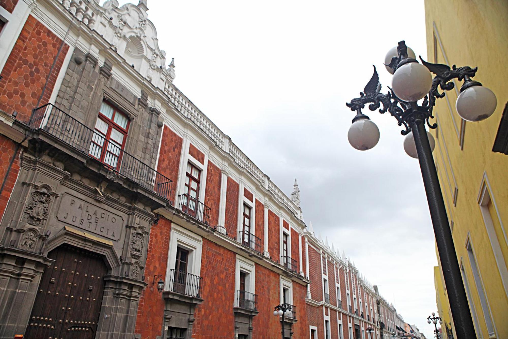 Marriott Puebla Hotel Meson Del Angel Buitenkant foto