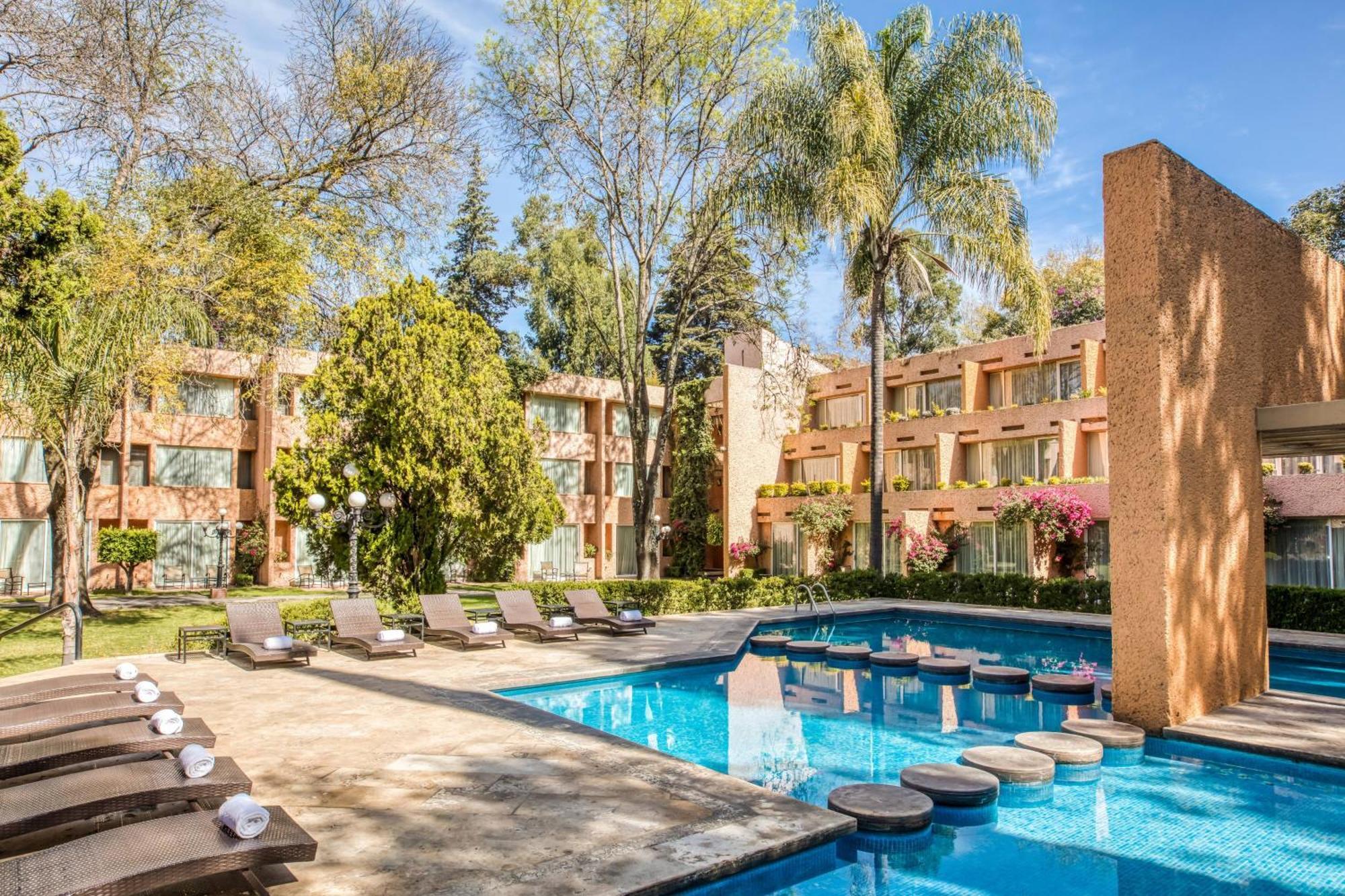 Marriott Puebla Hotel Meson Del Angel Buitenkant foto